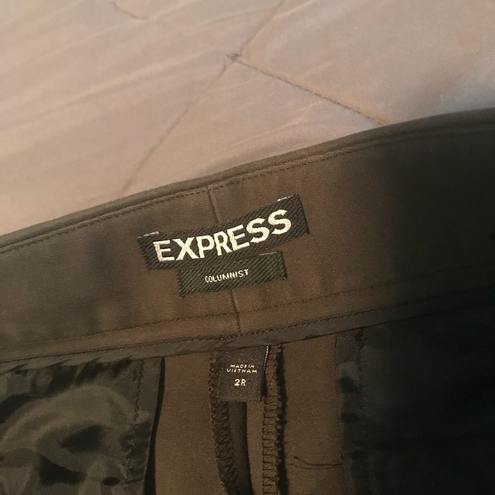 Express columnist ankle pants